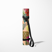 Load image into Gallery viewer, Tropical Fruit and Flowers Yoga Mat