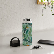 Load image into Gallery viewer, Tropical Toucan Handle Lid Water Bottle