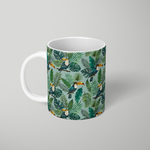 Tropical Toucan Pattern - Mug