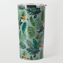 Load image into Gallery viewer, Tropical Toucan Travel Mug