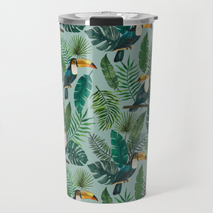 Tropical Toucan Travel Mug