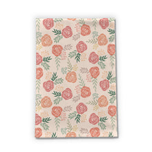 Load image into Gallery viewer, Warm Floral Pattern Tea Towels