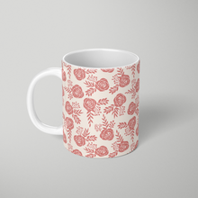 Load image into Gallery viewer, Warm Pink Floral Pattern - Mug