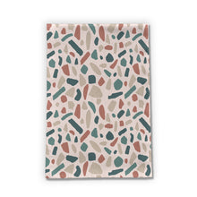 Load image into Gallery viewer, Warm Terrazzo Pattern Tea Towels
