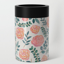 Load image into Gallery viewer, Watercolor Floral Can Cooler