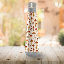 Load image into Gallery viewer, Watercolor Mushroom Peristyle Water Bottle