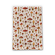 Load image into Gallery viewer, Watercolor Mushroom Tea Towel