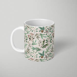 Winter Berry Pattern - Mug