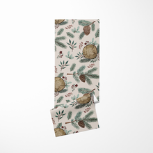 Load image into Gallery viewer, Winter Branches, Berries and Pine Cones Yoga Mat