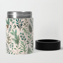Load image into Gallery viewer, Winter Eucalyptus and Berry Can Cooler/Koozie