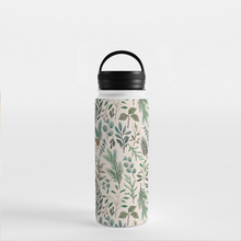 Load image into Gallery viewer, Winter Eucalyptus and Berry Handle Lid Water Bottle