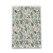 Load image into Gallery viewer, Winter Eucalyptus and Berry Tea Towel [Wholesale]