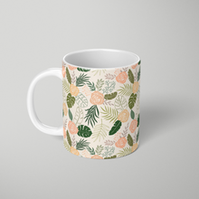 Load image into Gallery viewer, Yellow and Green Tropical Floral Patten - Mug