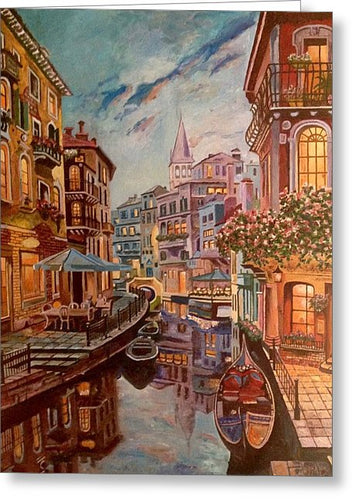 An Evening In Venice - Greeting Card