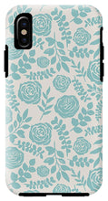 Load image into Gallery viewer, Baby Blue Floral Pattern - Phone Case