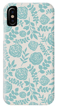 Load image into Gallery viewer, Baby Blue Floral Pattern - Phone Case