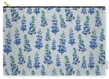 Load image into Gallery viewer, Blue Bonnets - Carry-All Pouch
