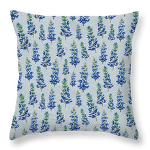 Load image into Gallery viewer, Blue Bonnets - Throw Pillow