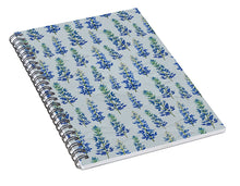 Load image into Gallery viewer, Blue Bonnets - Spiral Notebook
