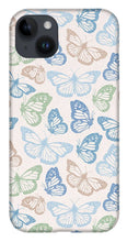 Load image into Gallery viewer, Blue Butterfly Pattern - Phone Case