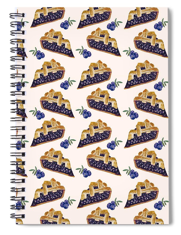 Blueberry Cobbler - Spiral Notebook