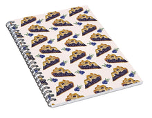 Load image into Gallery viewer, Blueberry Cobbler - Spiral Notebook