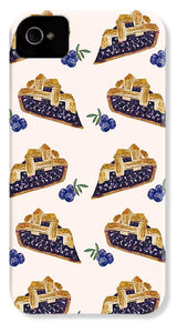 Blueberry Cobbler Pattern2 - Phone Case