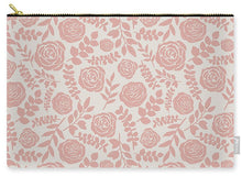 Load image into Gallery viewer, Blush Floral Pattern - Carry-All Pouch