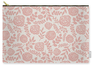 Blush Floral Pattern - Carry-All Pouch