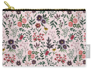 Bright Watercolor Flower - Pink - Carry-All Pouch
