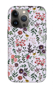 Bright Watercolor Flower - Purple - Phone Case