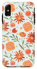 Load image into Gallery viewer, Burnt Orange Flower Burst Pattern - Phone Case
