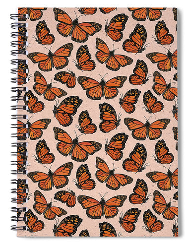 Butterfly Watercolor - Spiral Notebook