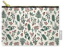 Load image into Gallery viewer, Christmas Berries Pattern - Carry-All Pouch
