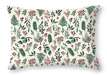Load image into Gallery viewer, Christmas Berries Pattern - Throw Pillow