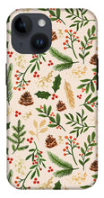 Load image into Gallery viewer, Christmas Watercolor Pattern - Phone Case