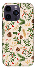 Load image into Gallery viewer, Christmas Watercolor Pattern - Phone Case