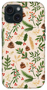 Christmas Watercolor Pattern - Phone Case