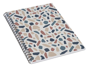 Cool Terrazzo Pattern - Spiral Notebook
