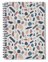 Load image into Gallery viewer, Cool Terrazzo Pattern - Spiral Notebook