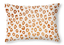 Load image into Gallery viewer, Copper Leopard Print - Throw Pillow
