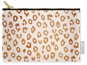 Copper Leopard Print - Carry-All Pouch