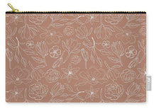 Load image into Gallery viewer, Copper Magnolia Pattern - Carry-All Pouch
