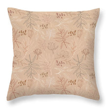 Load image into Gallery viewer, Desert Leaf Pattern - Throw Pillow