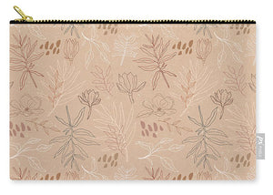 Desert Leaf Pattern - Carry-All Pouch
