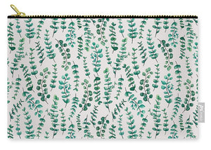 Eucalyptus Watercolor Pattern - Carry-All Pouch