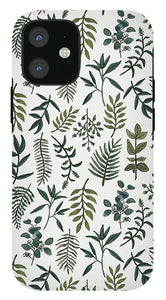 Fern Watercolor Pattern - Phone Case
