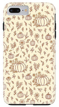 Load image into Gallery viewer, Floral Ink Pumpkin Pattern - Phone Case