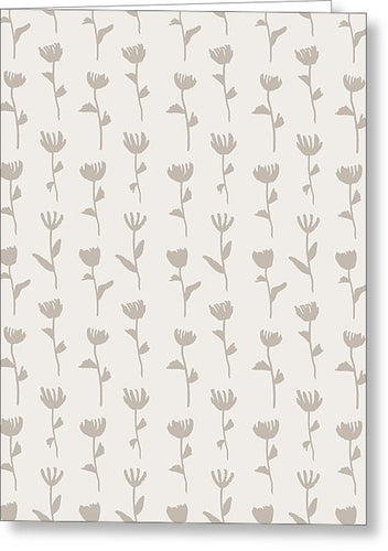 Floral Pattern - Greeting Card