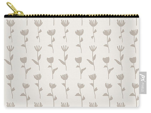 Floral Pattern - Carry-All Pouch